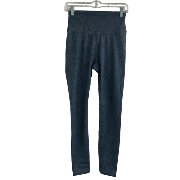 Allfenix blue gray reptile print leggings medium - Picture 2 of 12